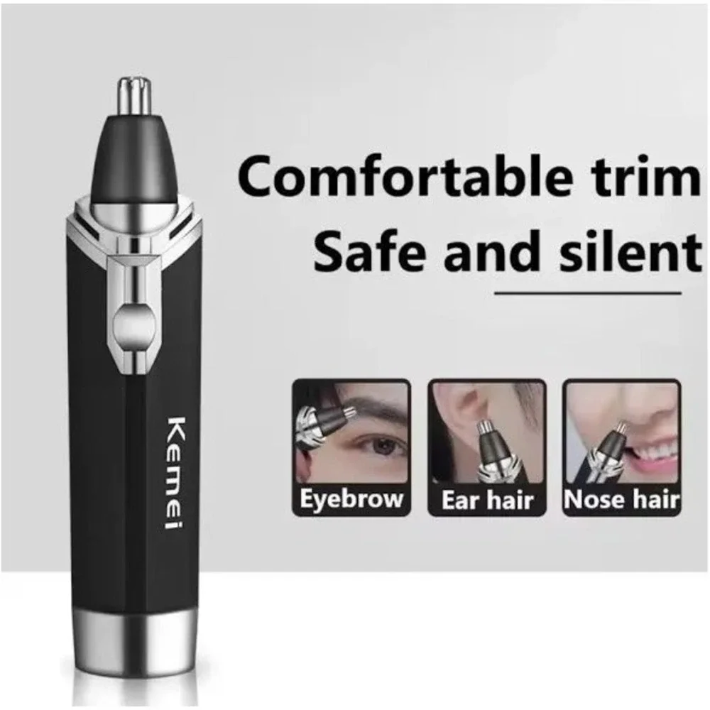 Kemei KM 6512 Professional‎ Personal Care Nose Hair Trimmer Eyebrow Ear Groomer